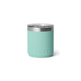 YETI Rambler 10 oz Sea Stone BPA Free Ceramic Lined Lowball Tumbler with MagSlider Lid