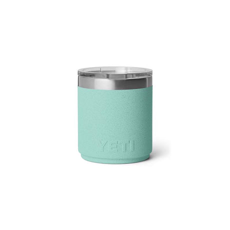 YETI Rambler 10 oz Sea Stone BPA Free Ceramic Lined Lowball Tumbler with MagSlider Lid