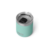 YETI Rambler 10 oz Sea Stone BPA Free Ceramic Lined Lowball Tumbler with MagSlider Lid