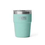YETI Rambler 16 oz Sea Stone BPA Free Tumbler with MagSlider Lid