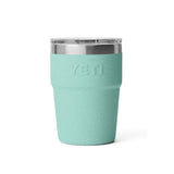 YETI Rambler 16 oz Sea Stone BPA Free Tumbler with MagSlider Lid