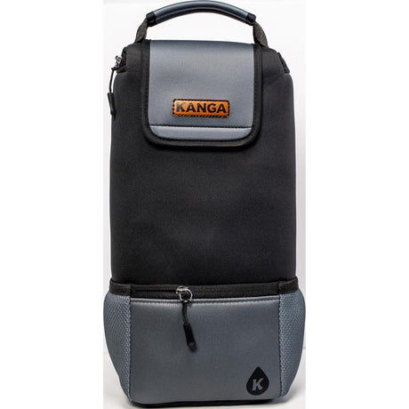 Kanga Hideaway Midnight Black/Gray 6 cans Cooler