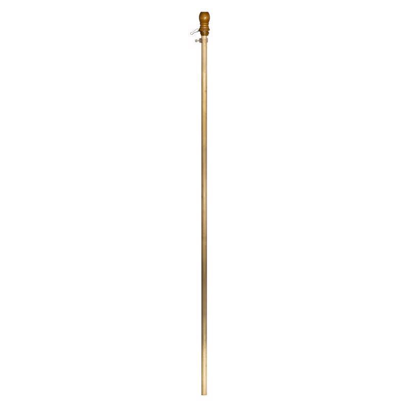 POLE FLAG WOOD 5'