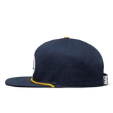 YETI Big Wave Flat Brim Rope Hat Navy One Size Fits Most