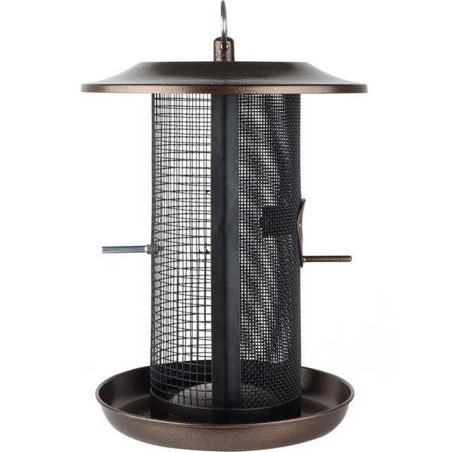 Nature's Way 2.3 qt Metal Mesh Hanging Bird Feeder
