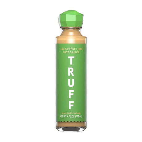Truff Gluten Free Black Truffle Jalapeno Lime Hot Sauce 4 oz