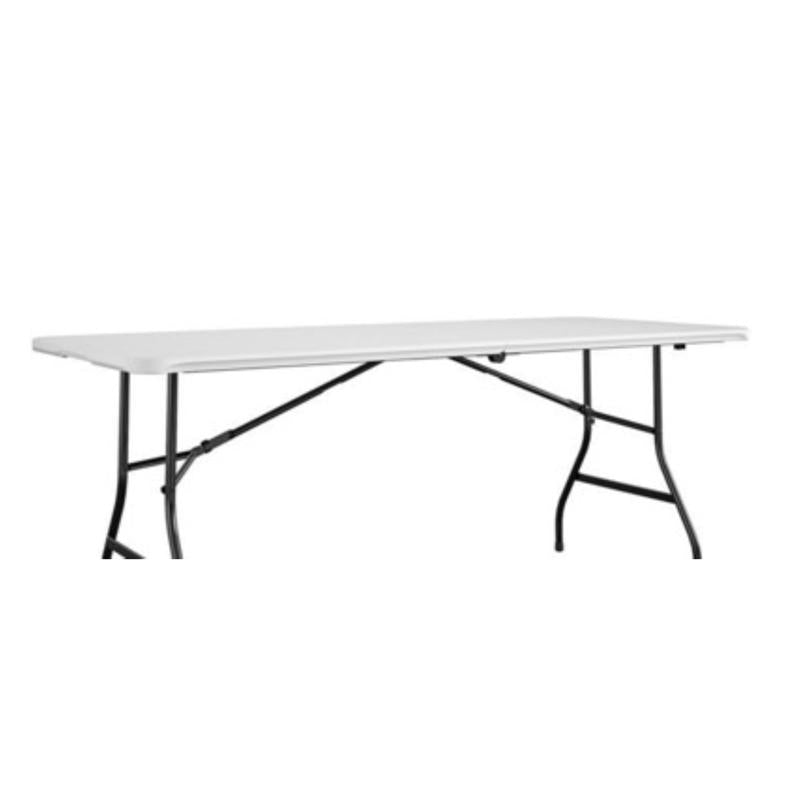 Living Accents 30.25 in. W X 72 in. L Rectangular Fold-in-Half Table