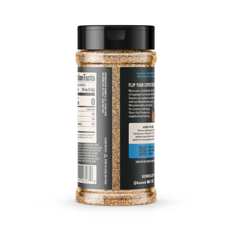 Kosmos Q The Best Rub Sizzlin' Burger BBQ Rub 10.5 oz