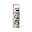 YETI Rambler 18 oz Cape Summer Camp BPA Free Bottle with Straw Cap