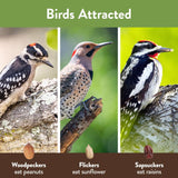 Chirp Woodpecker Wild Bird Seed Cake 24 oz