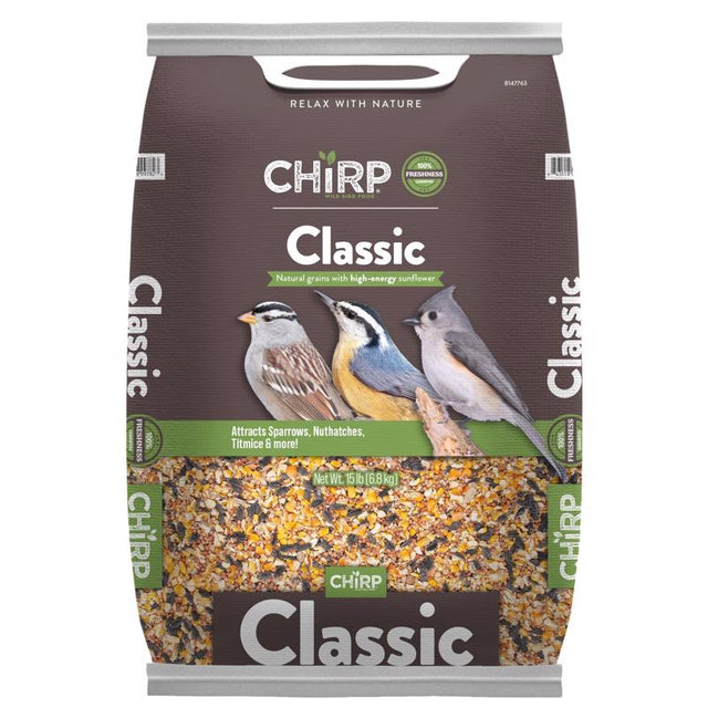 Chirp Classic Wild Bird Food 15 lb