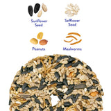 Chirp Mealworms Wild Bird Food 7 oz