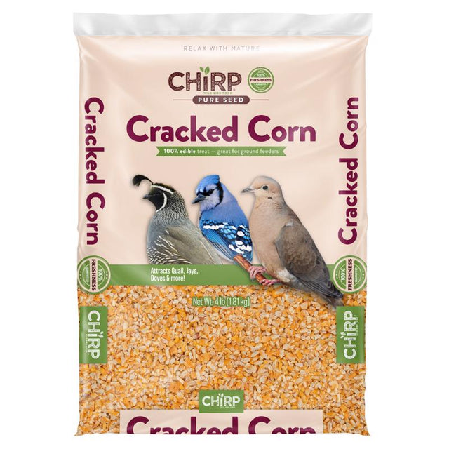 Chirp Pure Seed Cracked Corn Wild Bird Food 4 lb