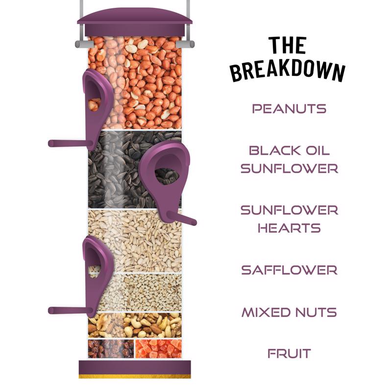 Chirp Max Attract Nut and Fruit Wild Bird Food 15 lb