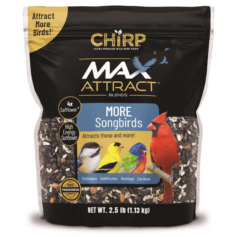 Chirp Max Attract Max Songbird Wild Bird Food 2.5 lb