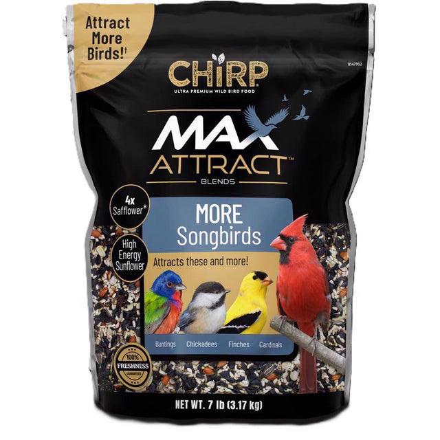 Chirp Max Attract Songbird Wild Bird Food 7 lb