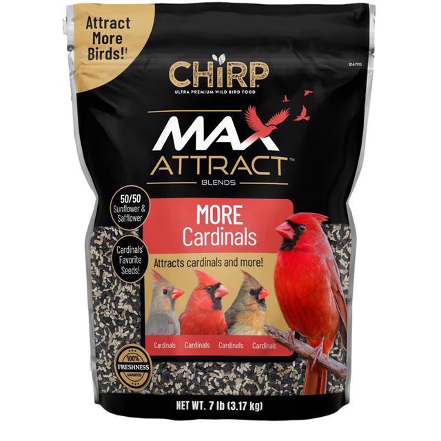 Chirp Max Attract Max Cardinal Wild Bird Food 7 lb