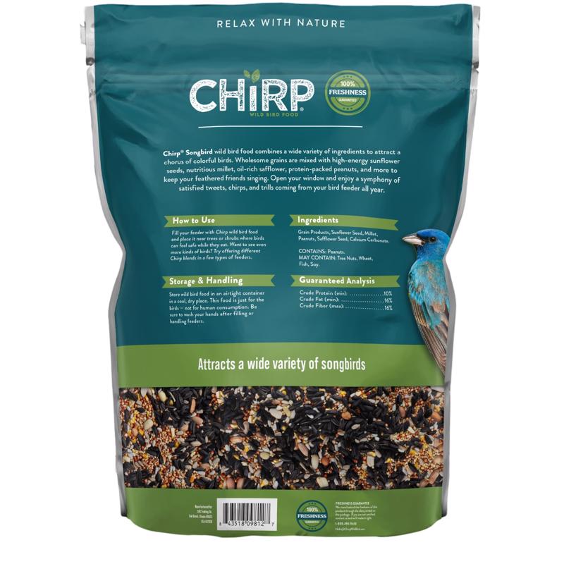 Chirp Songbird Wild Bird Food 8 lb