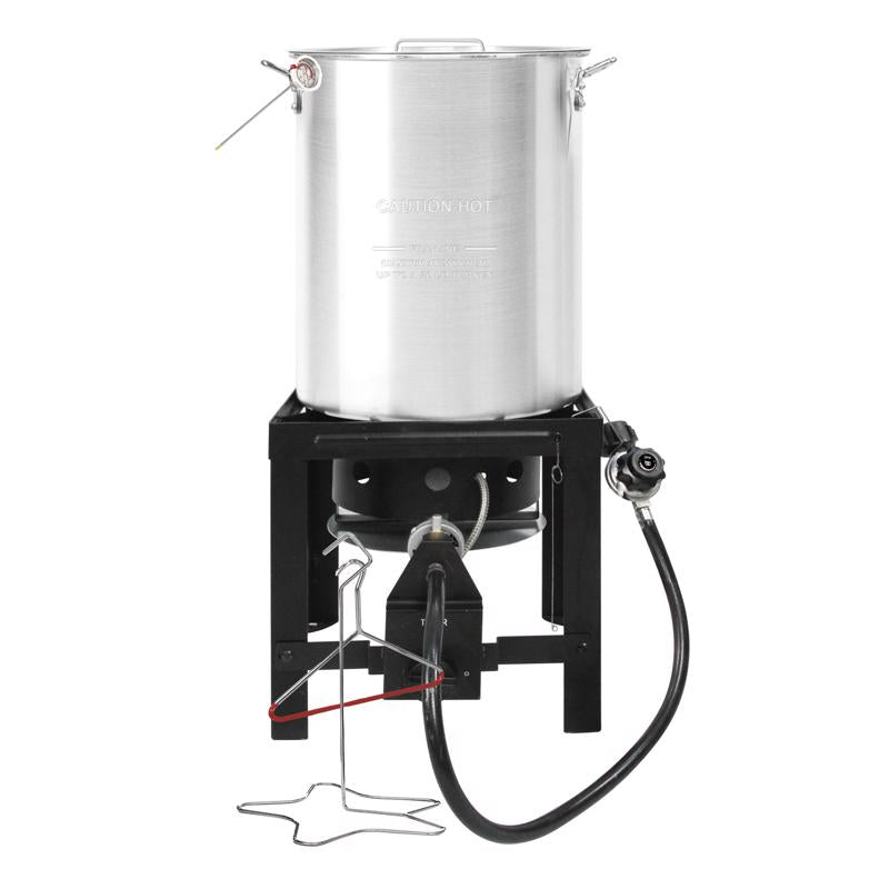 Bene Casa Aluminum Turkey Fryer 30 qt