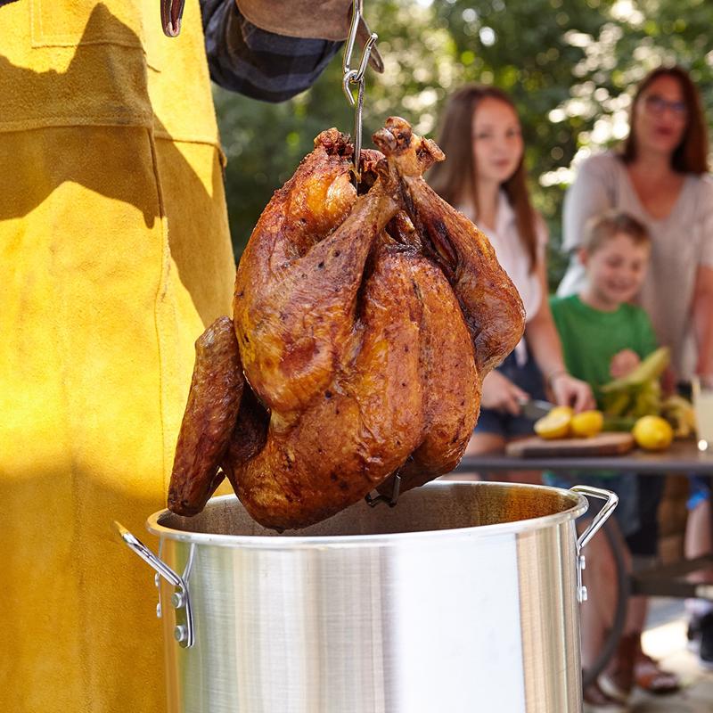 Bene Casa Aluminum Turkey Fryer 30 qt