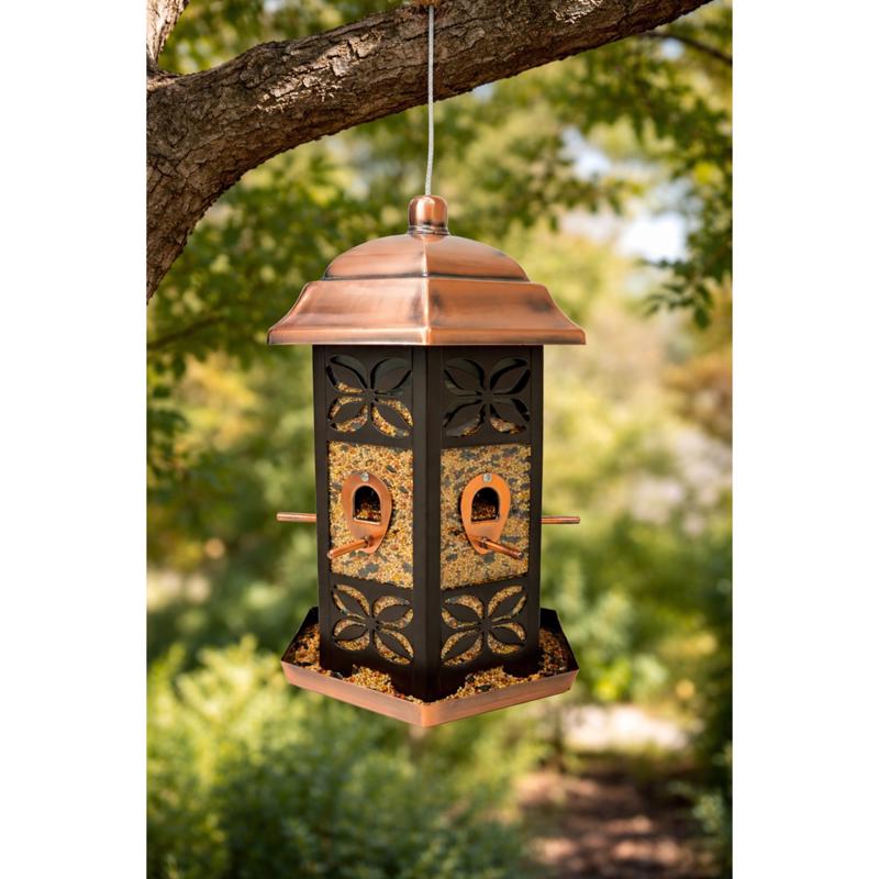 North States Metal Hanging Bird Feeder