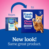Fresh Step Clean Paws No Scent Cat Litter 22 lb