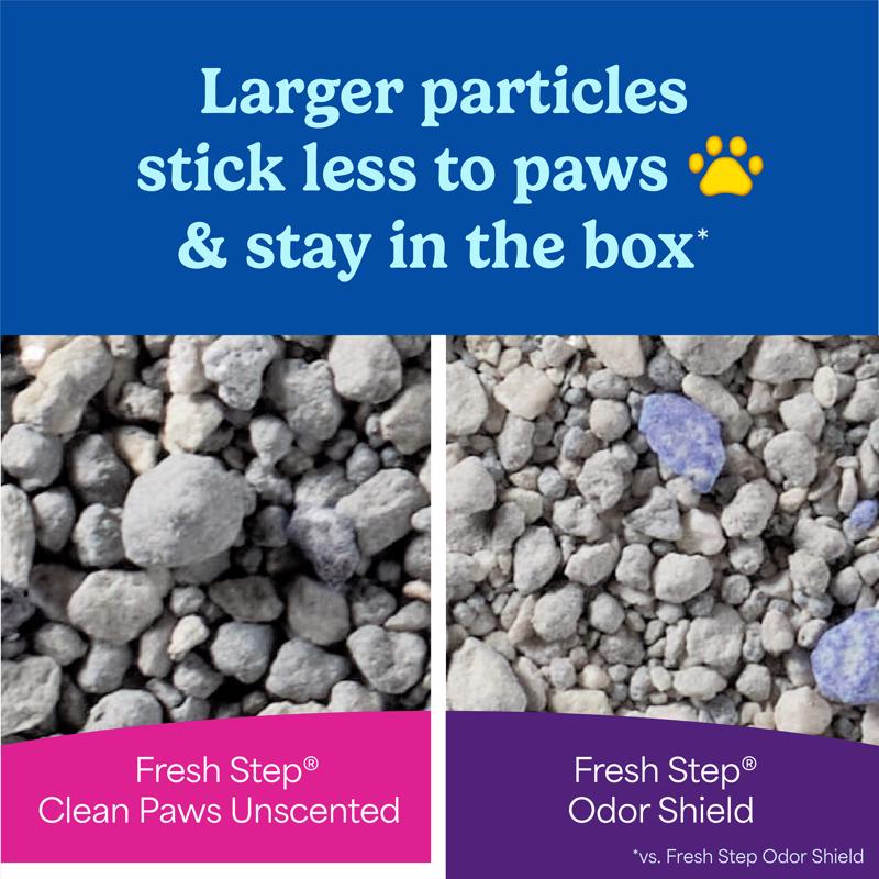 Fresh Step Clean Paws No Scent Cat Litter 22 lb