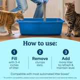 Fresh Step Clean Paws No Scent Cat Litter 22 lb