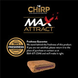 Chirp Max Attract Cranberry Suet 12 oz