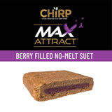 Chirp Max Attract Berry Suet 12 oz