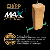 Chirp Max Attract Peanut Butter Suet 17 oz