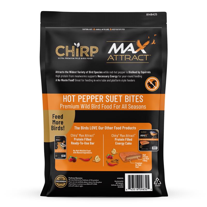 Chirp Max Attract Hot Pepper Suet 3 lb