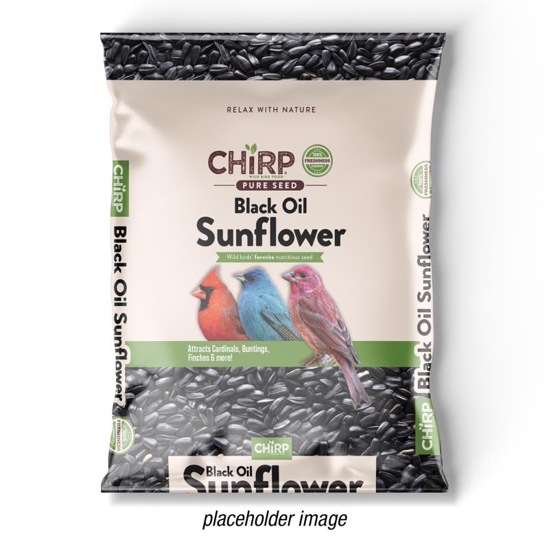 Chirp Black Oil Sunflower Wild Bird Food 10 lb