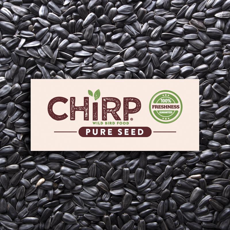 Chirp Black Oil Sunflower Wild Bird Food 40 lb