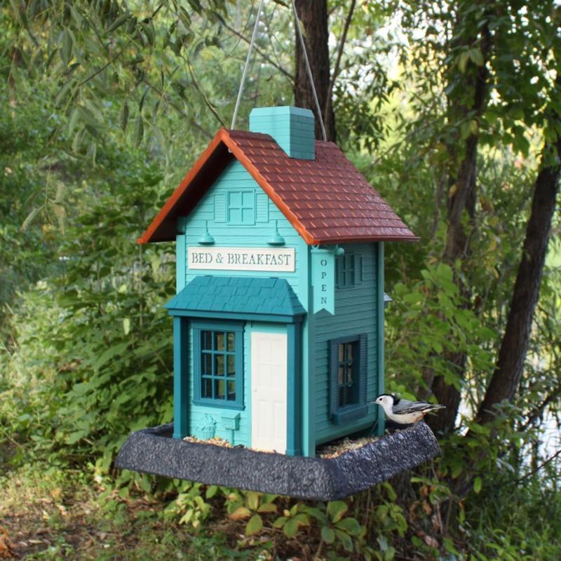 North States 6.5 lb Plastic Bed and Breakfast Bird Feeder
