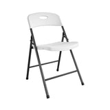 Living Accents White Folding Chair
