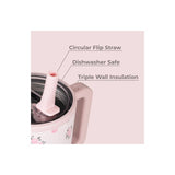 Hydrojug 32 oz Wildrose BPA Free Travel Tumbler