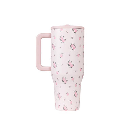 Hydrojug 40 oz Wild Rose BPA Free Travel Tumbler