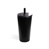 Hydrojug 20 oz Black BPA Free Insulated Straw Tumbler