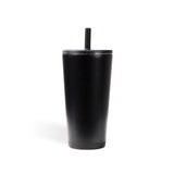 Hydrojug 20 oz Black BPA Free Insulated Straw Tumbler