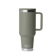 YETI Rambler 40 oz Pampa Green BPA Free Travel Straw Mug