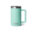 YETI Rambler 24 oz Seafoam BPA Free Ceramic Lined Mug with MagSlider Lid