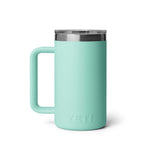 YETI Rambler 24 oz Seafoam BPA Free Ceramic Lined Mug with MagSlider Lid