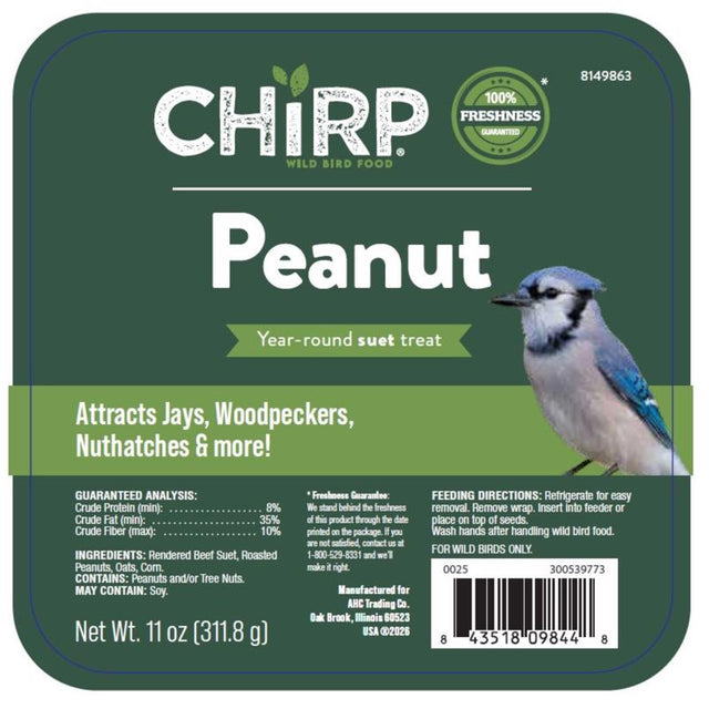 Chirp Peanut Suet Peanut Suet 11 oz