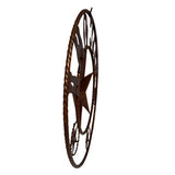 Creative Decor Rust Metal 24 in. H Welcome Star Wall Hanging Decor