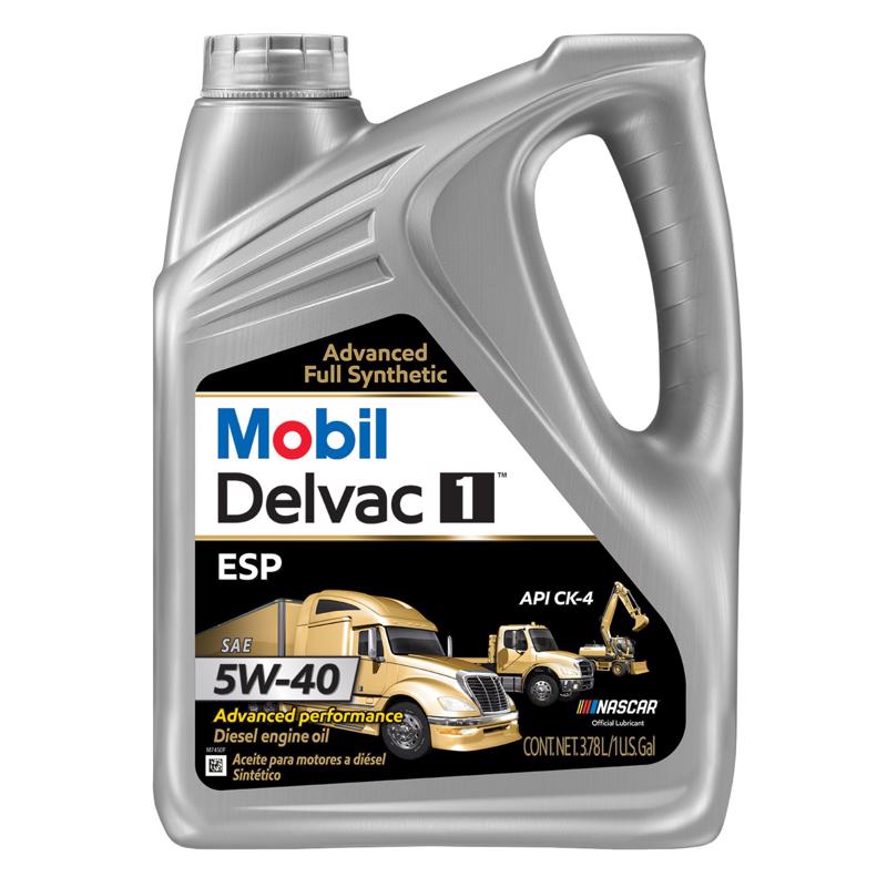 Mobil Delvac 5W-40 Diesel Synthetic Engine Oil 1 gal 1 pk