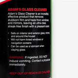 Adam's Auto Glass Cleaner Spray 16 fl. oz.