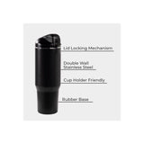 Hydrojug Ease2o 32 oz Black BPA Free Insulated Water Bottle