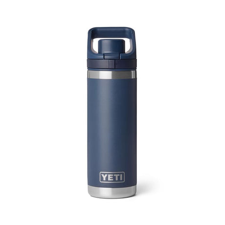 YETI Rambler 18 oz Navy BPA Free Bottle with Flip Chug Cap