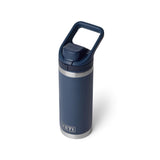 YETI Rambler 18 oz Navy BPA Free Bottle with Flip Chug Cap